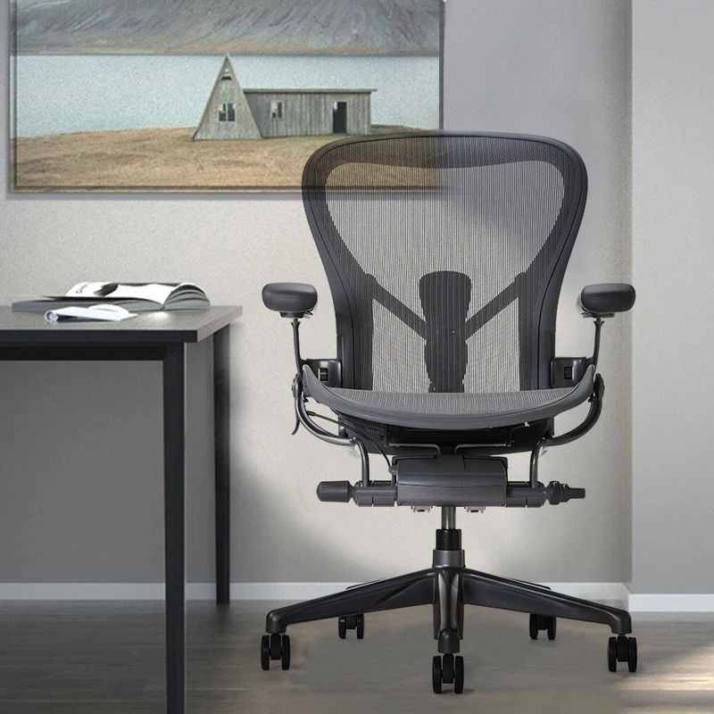For Chair for Modern Ergonomic Executive Home Office Multifunctional Gaming Adjustable Armrest Steel Frame