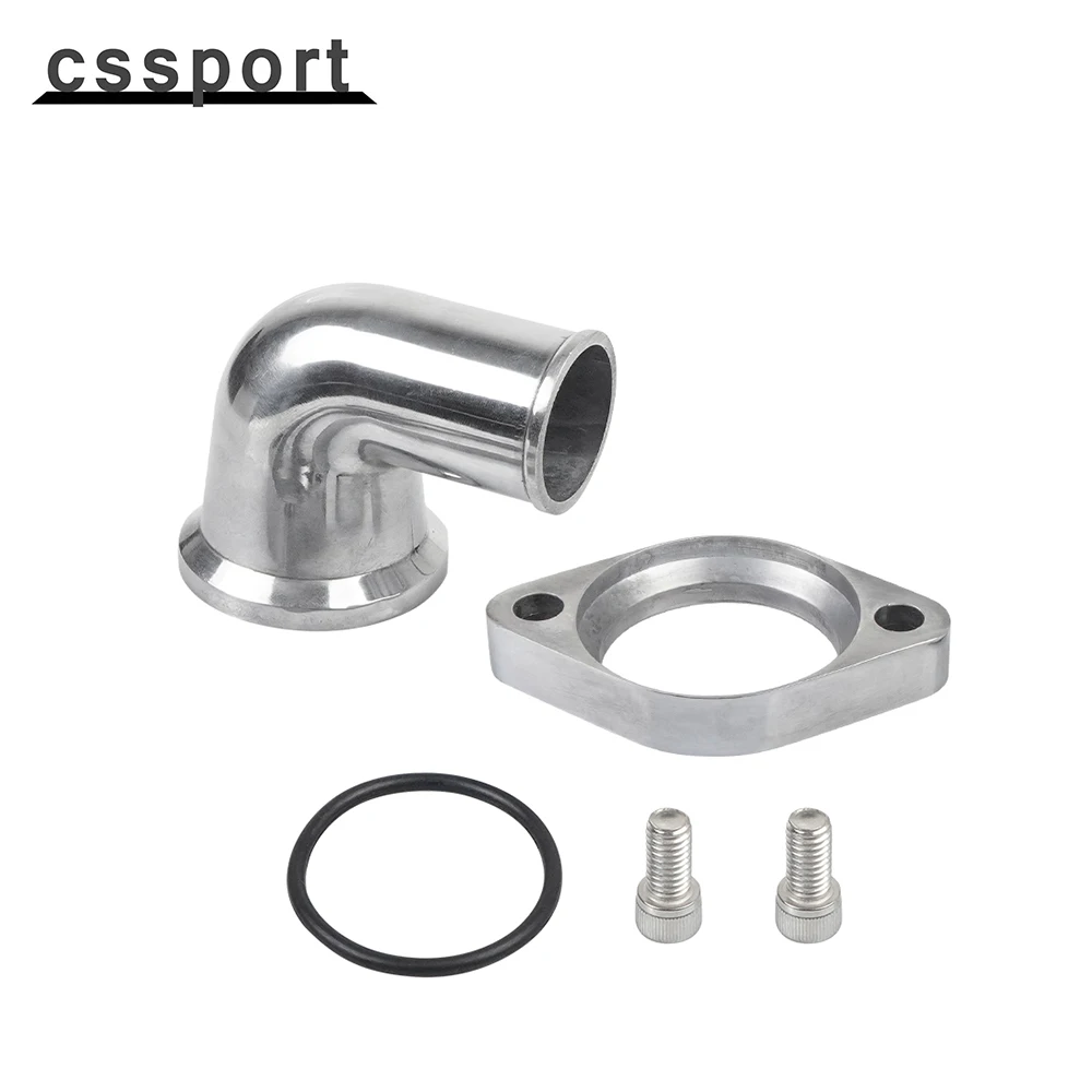 15 °   45 °   90 °   Wasserschlauch-Drehgelenk, poliertes Aluminium-Wasserschlauch-Thermostatgehäuse für SBC BBC CHEVY 327 350 396 454 Motoren