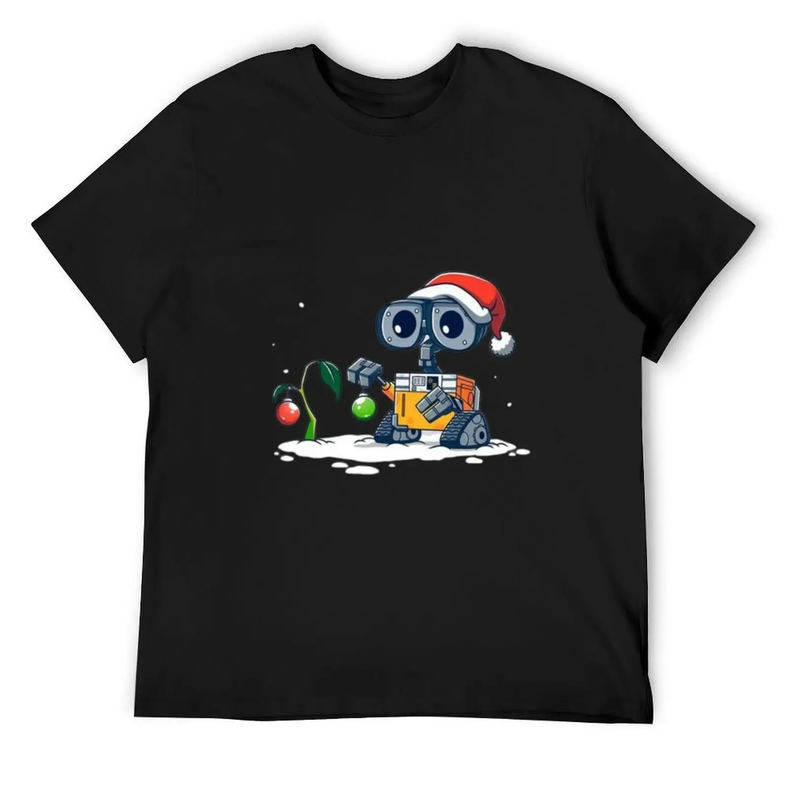 

Geek Robot Christmas T-Shirt cute clothes tops valentines clothes Short sleeve tee men