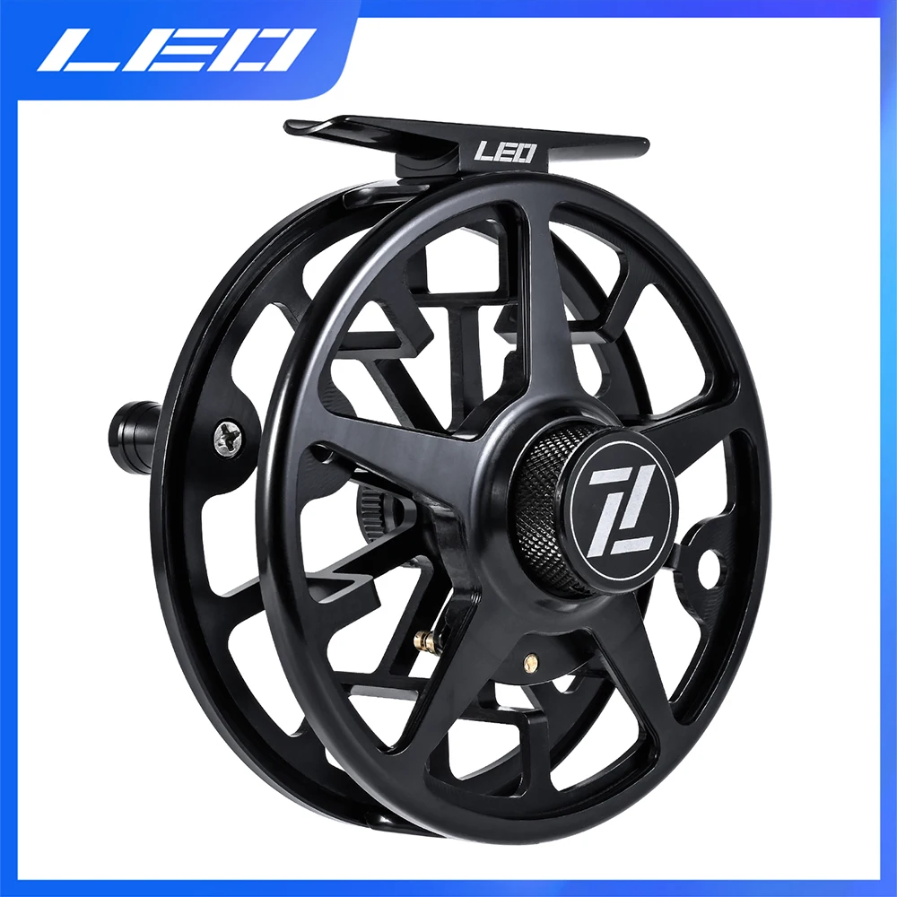 LEOFISHING Star Fly Fishing Wheel Aluminum Alloy FA3/4 FA5/6 FA7/8 Front Fishing Reel Gear Equipment Goods Accessory