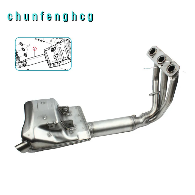 Muffler Combination for Cfmoto 675sr-r Cf650-10