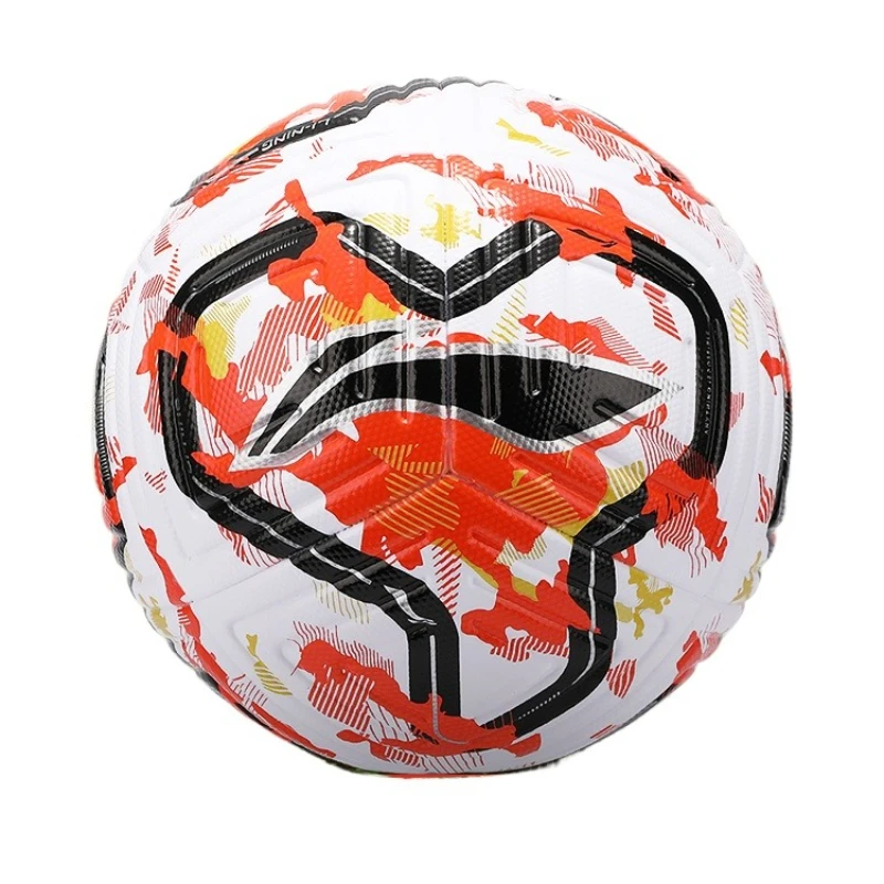 Li-Ning LFQK717 공식 사이즈 5 축구공 - 고탄성 TPE 방광 내마모성 TPU 표면을 갖춘 FIFA 품질 축구공