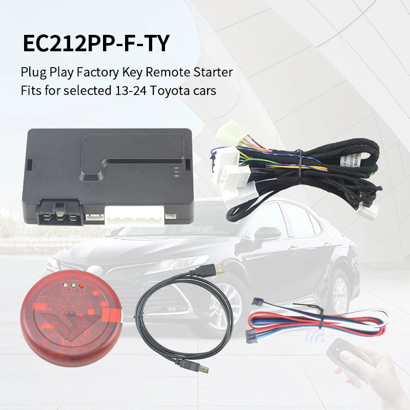 

Factory Car Key Remote Starter Fit For Selected 2013-2024 Year Toyota Cars Only