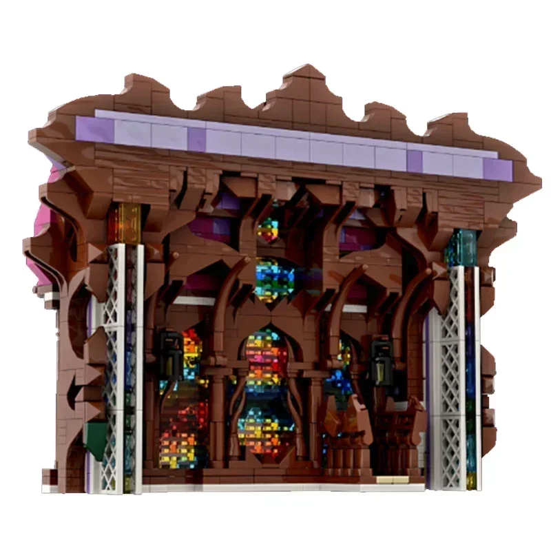 Juego Street View modelo Moc ladrillos de construcción poción mágica casa tecnología bloques modulares regalos juguetes de Navidad juegos DIY montaje