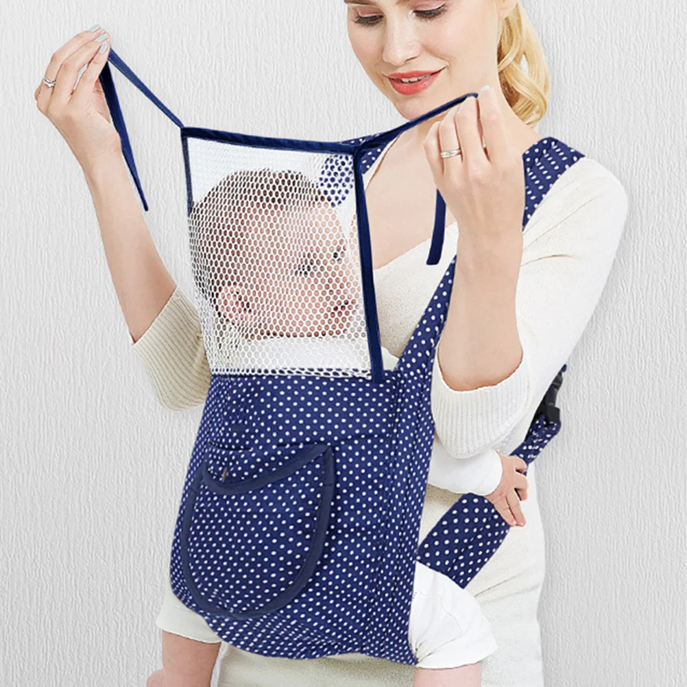 

Adjustable Baby Sling Carrier Breathable Cotton Infant Toddler Wrap Backpack Ergonomic Travel Baby Essentials Infant Carrier