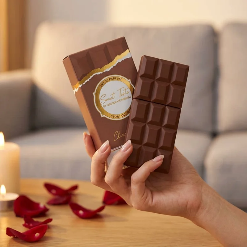 Zoete chocolade eau de cologne unisex langhoudende geur_voghion.com