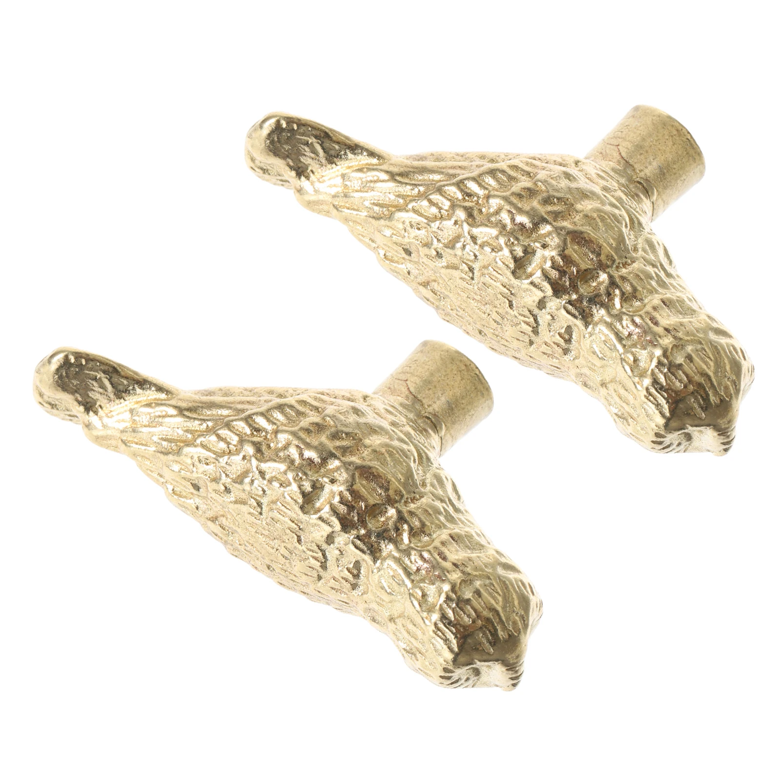 

2pcs Door Handle Cabinet Hardware Vintage Brass Owl Drawer Pulls Decorative Knobs Furniture Accessories Creative Design Durable