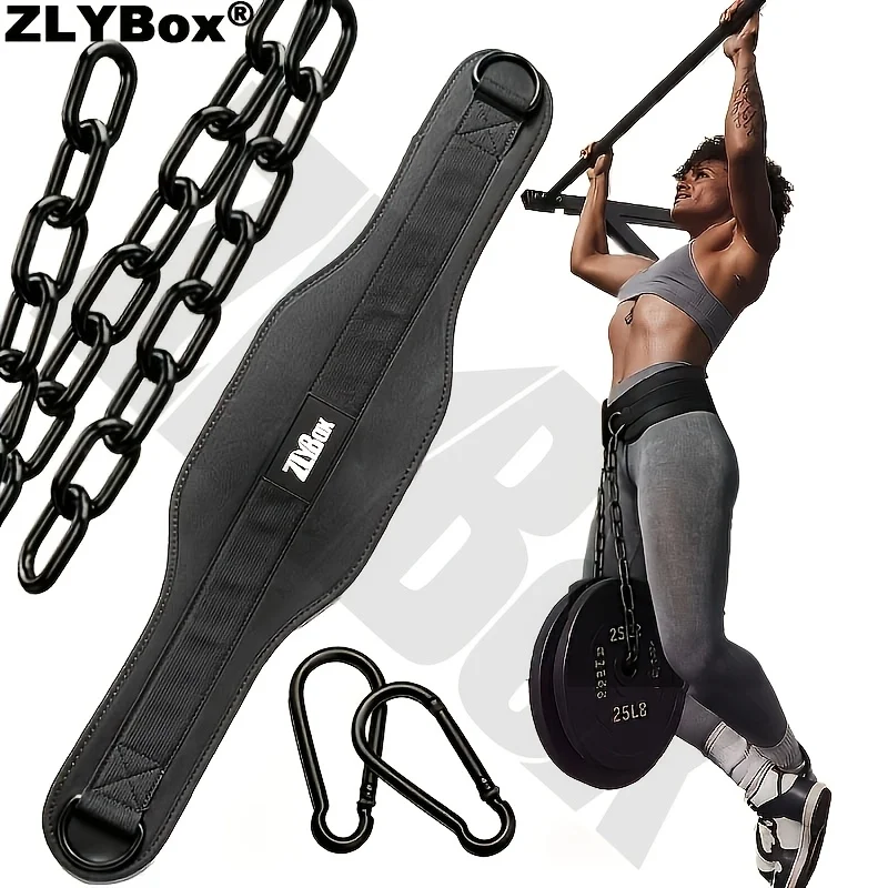 Weighted Dip Belt Is Suitable for Double Bar Exercises, Squats, Pull-Ups, Lunges, and Weight Training |   Maximum Load Capacity |   Fitness Equipment Suitable for Both Men and Women
