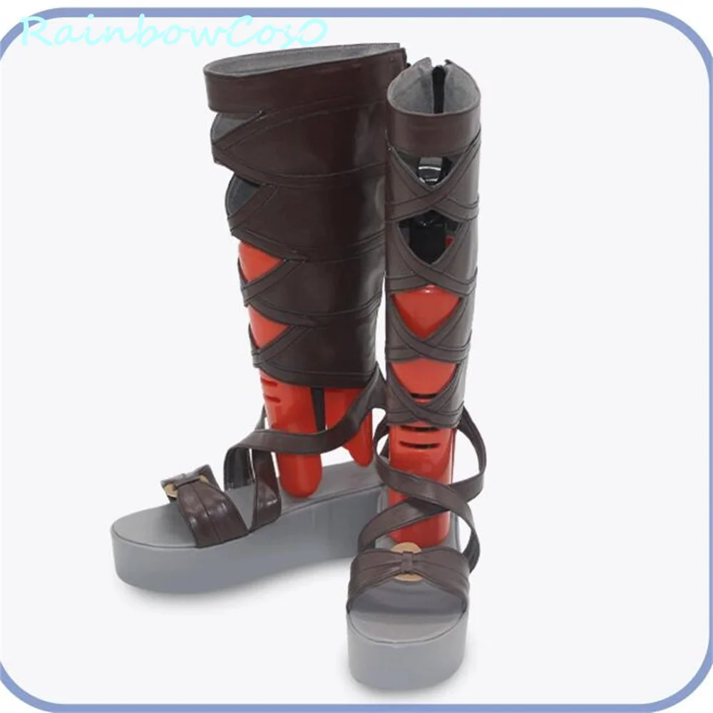 Senren Banka Murasame Cosplay Shoes Boots Game Anime Halloween Christmas  Rainbowcos0W3655