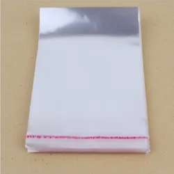 100 Pcs/Lot 15*15cm Transparent Cookie Packaging Bags Self-adhesive Plastic Biscuit Bag Wedding Candy Opp Bag