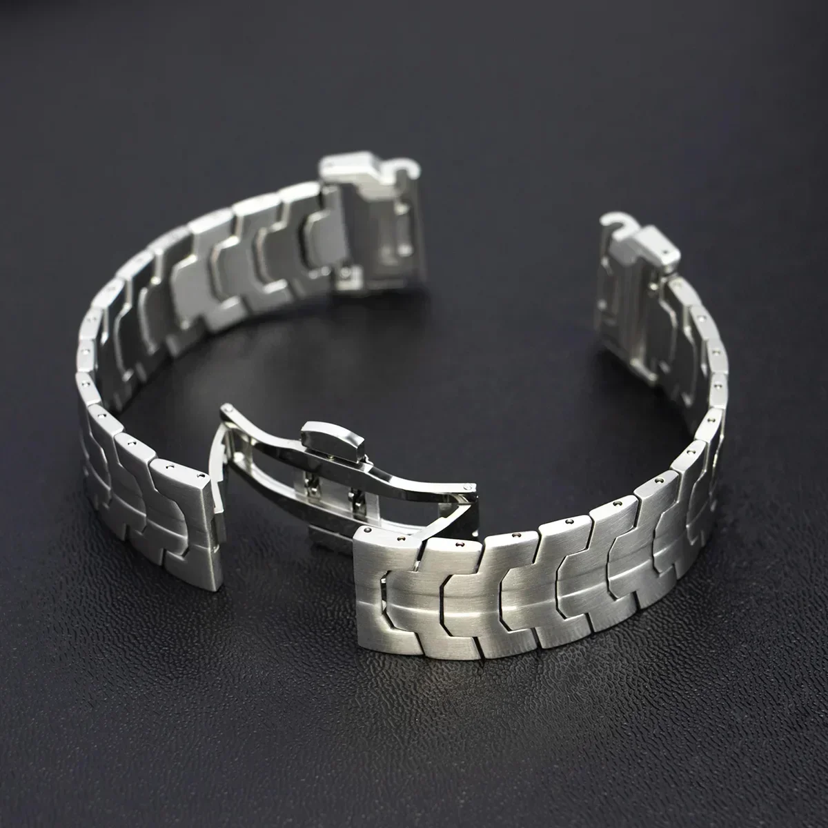 Pulseira de metal de ajuste rápido para garmin watch fenix 5x/5xplus/6/6x/6xpro/7x 26 22mm cor titânio pulseira de aço inoxidável forerunner 945