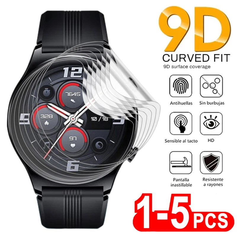 Мягкая гидрогелевая защитная пленка для Huawei GT 2 3 Pro 42 мм 43 мм 46 мм Watch GT 2E ES Fit 2 Защитная пленка для экрана Homor Watch Magic 2