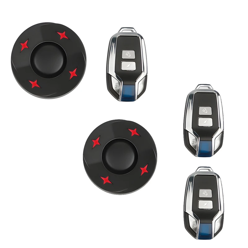 

A51Q-Bike Alarm Taillight USB Charge Bicycle Light Smart Brake Sensing Remote Control Bike Alarm Tail Lamp With Remote