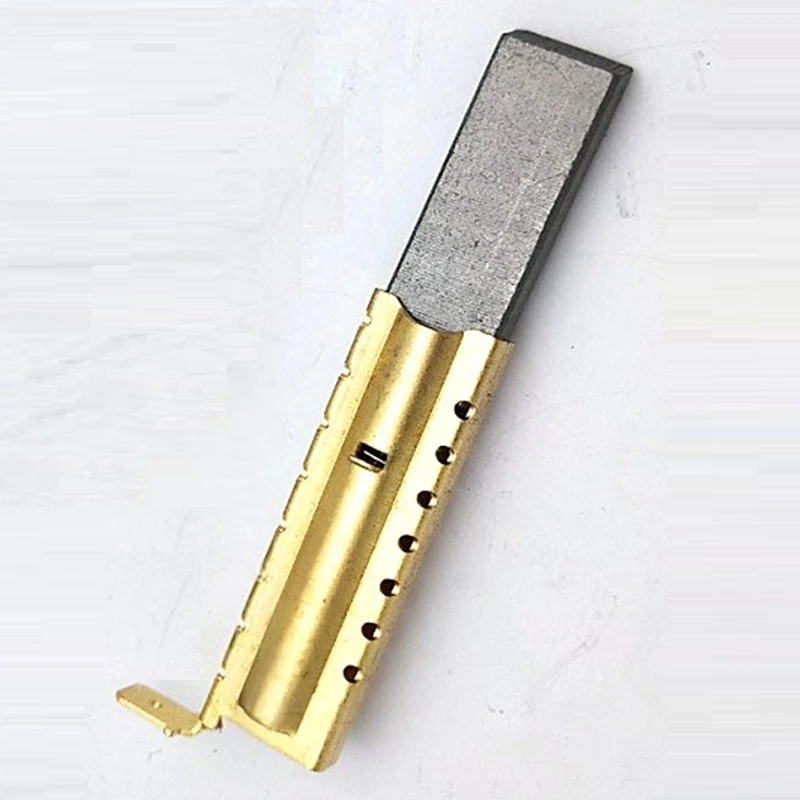 ABGR-For L94MF7 Drum Washing Machine 5X13.5X39.6Mm Upper And Lower Tooth Carbon Brushes Washing Machine Replacement Parts
