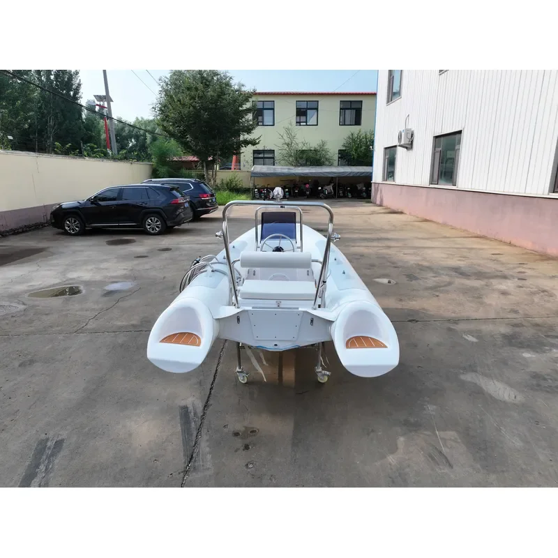 Zhenbo3. RIB 330B Fiberglass Hull Orca 866 ICE WHITE Rigid Rib Inflatable Folding Fishing Cabin Boat Drifting Diver 5