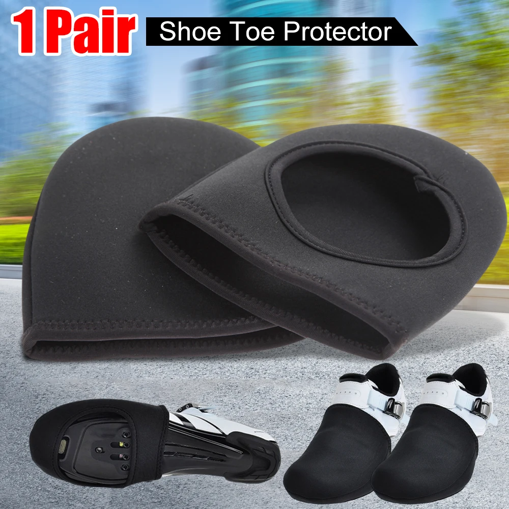 

1 Pair Bicycle Shoe Toe Cover Man Woman Cycling Shoe Covers Windproof Warm Protective for Outdoor Motorcycle Shoe Toe Protector