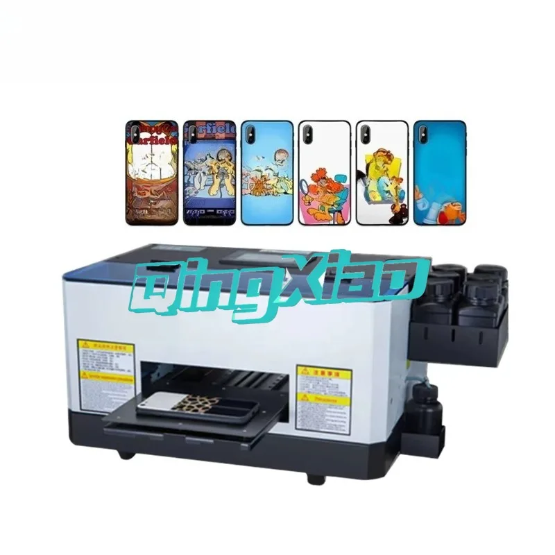 Small Size Desktop Flat UV Printer Customized Phone Case Printing Machine for Card Acrylic Wood Metal PVC High Efficiency Stable