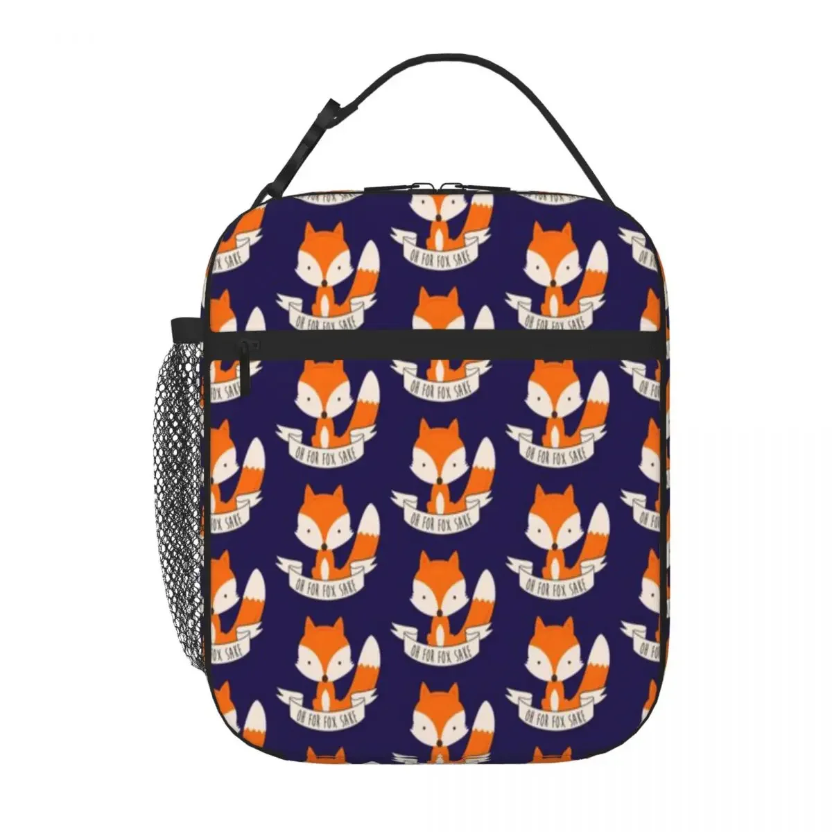 Hot Sale Oh For Fox Sake Transparent Detail Lightweight Lunch Bag Wilderness Camping Thermal Food Carrier