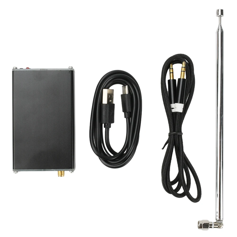 0.5W 500mW Digital FM Broadcast Transmitter 2KM Long Range 76‑108MHz Frequency Modulation Emitter Stereo Station for Car