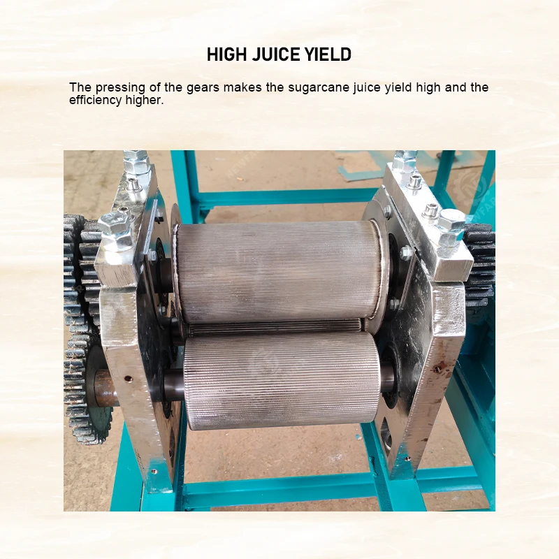 Sugar Cane Juicer Press Roller High Juice Yield Sugarcane Extractor For Juicer Machine Customized