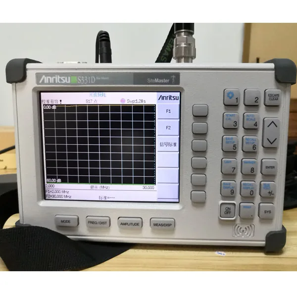 used Anritsu S331L Site Master Cable and Antenna Analyzer Spectrum Analyze