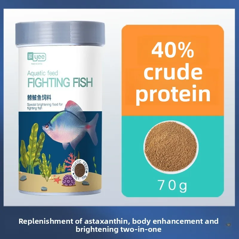 

Yee Professional Stream Fish Diet - with Aquatic Insect Larvae & Algae - Promotes Natural Coloration - for Rhodeus/Opsariichtys