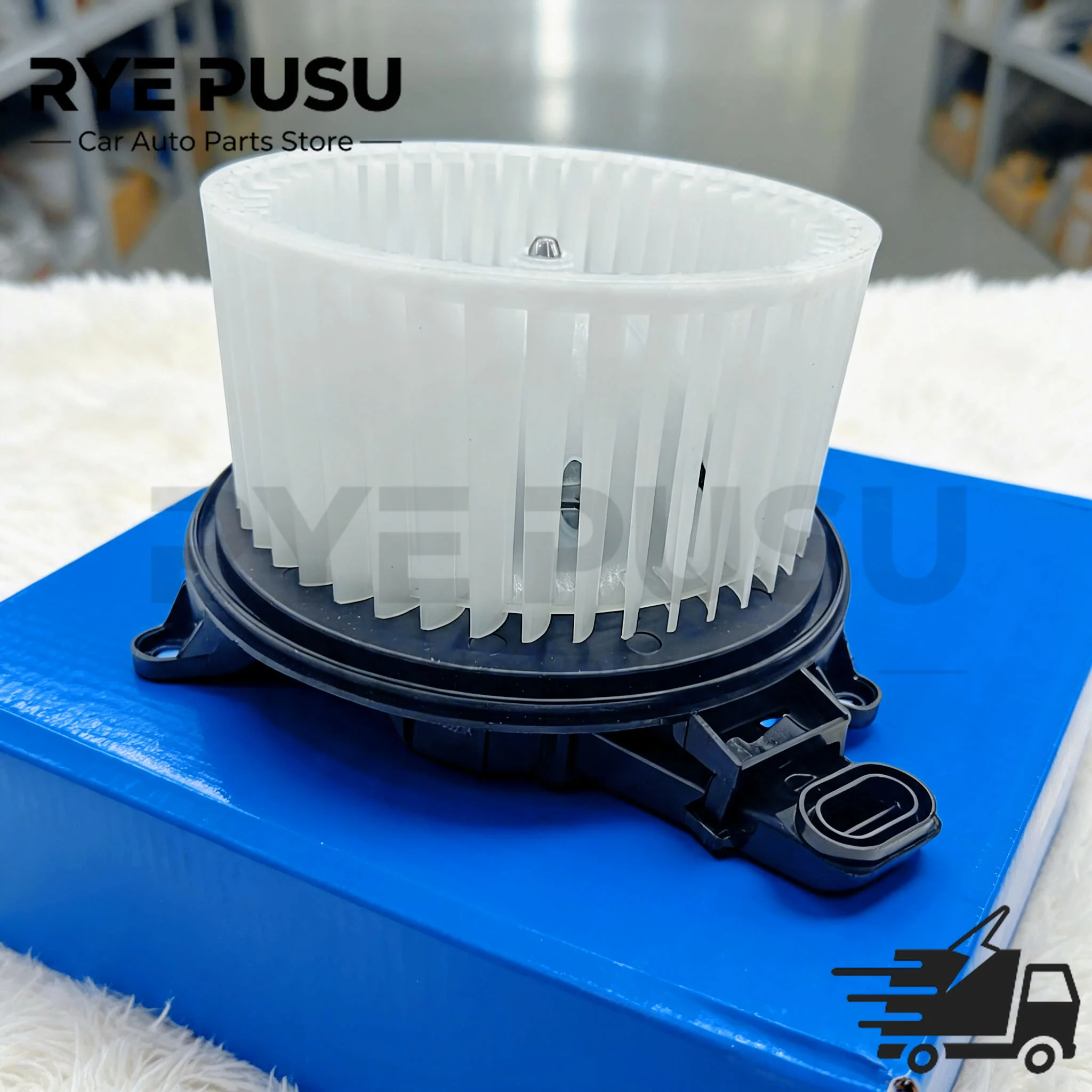for CL1Z19805A Heater Blower Motor with Fan Cover for Ford Raptor