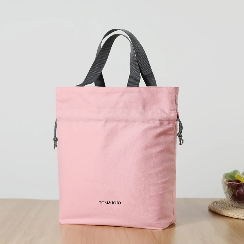 Przenośna, izolowana torba na lunch typu bento, wodoodporna torebka, wytrzymała, składana torba na zakupy spożywcze, podróżna torba dla mam i dziewcząt z wyściółką z PEVA.