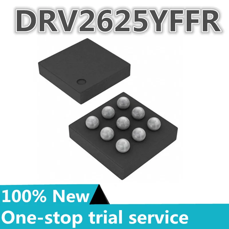 5-100pcs %New original spot DRV2625YFFR DRV2625 Motor Driver Power MOSFET I²C 9-DSBGA