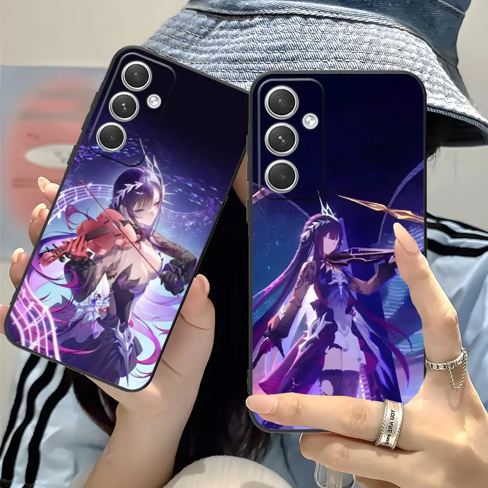 

Чехол для телефона Honkai Star Rail Hysilens для Samsung Galaxy S25 S24 S23 S22 S21 S20 Note20 Plus FE Ultra Color Protective Luxury