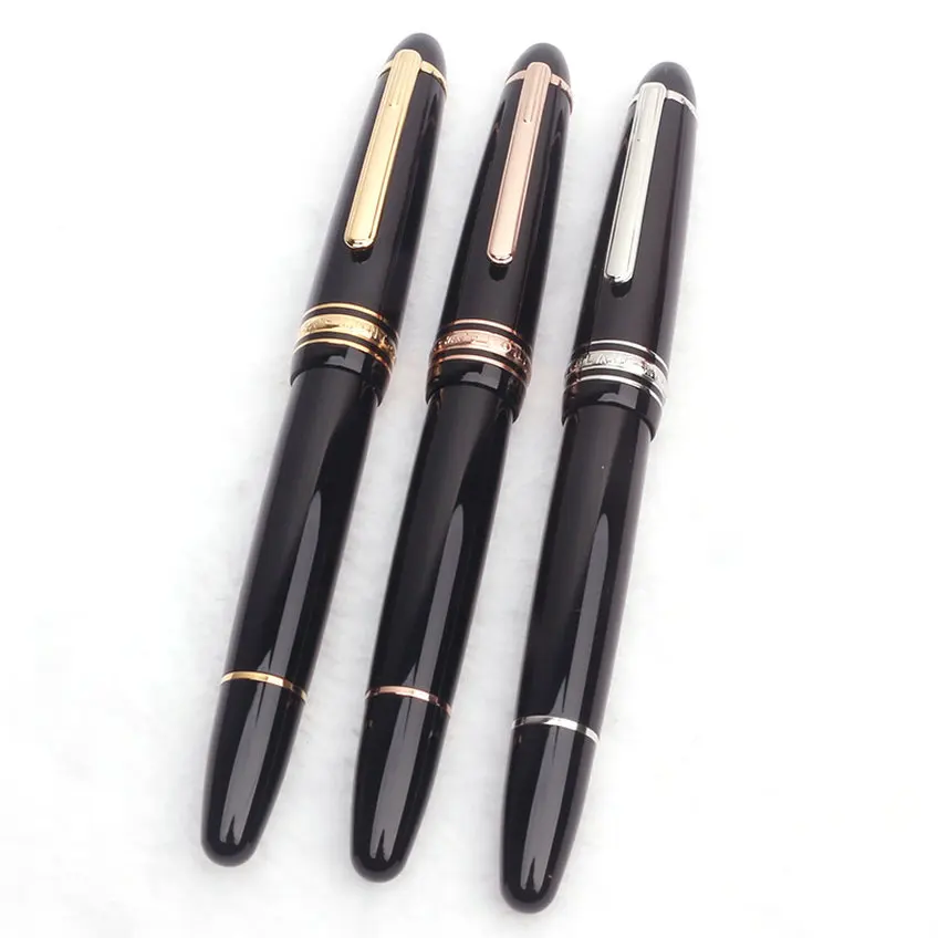 Luxury Msk 149 MB Rollerball Pen Best Design Black Resin Piston Filling Fountain Pens Office Writing Ink Pens with Serial Number