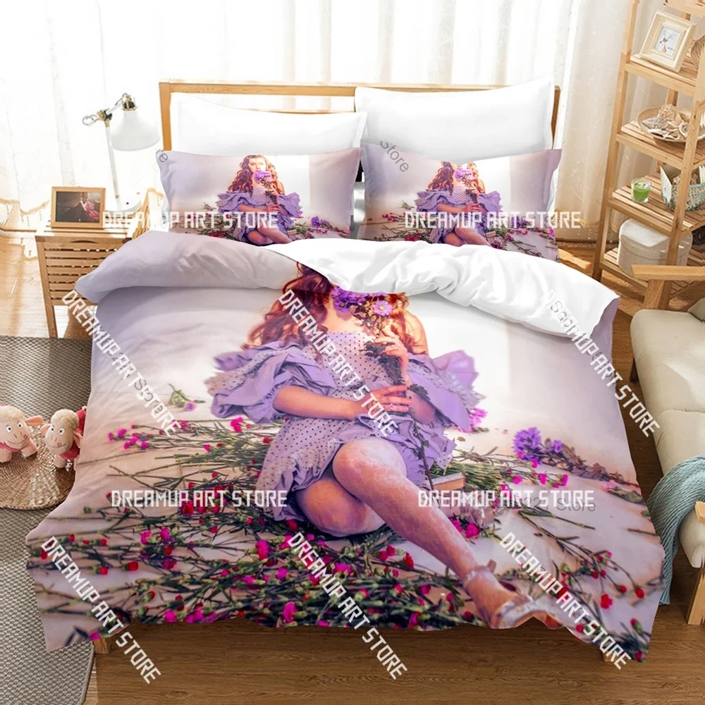 3D Printed Sanah Polish Singer Bedding Set for Boys Girls Duvet Cover Pillowcase Twin Queen King Full Single Double Sizes