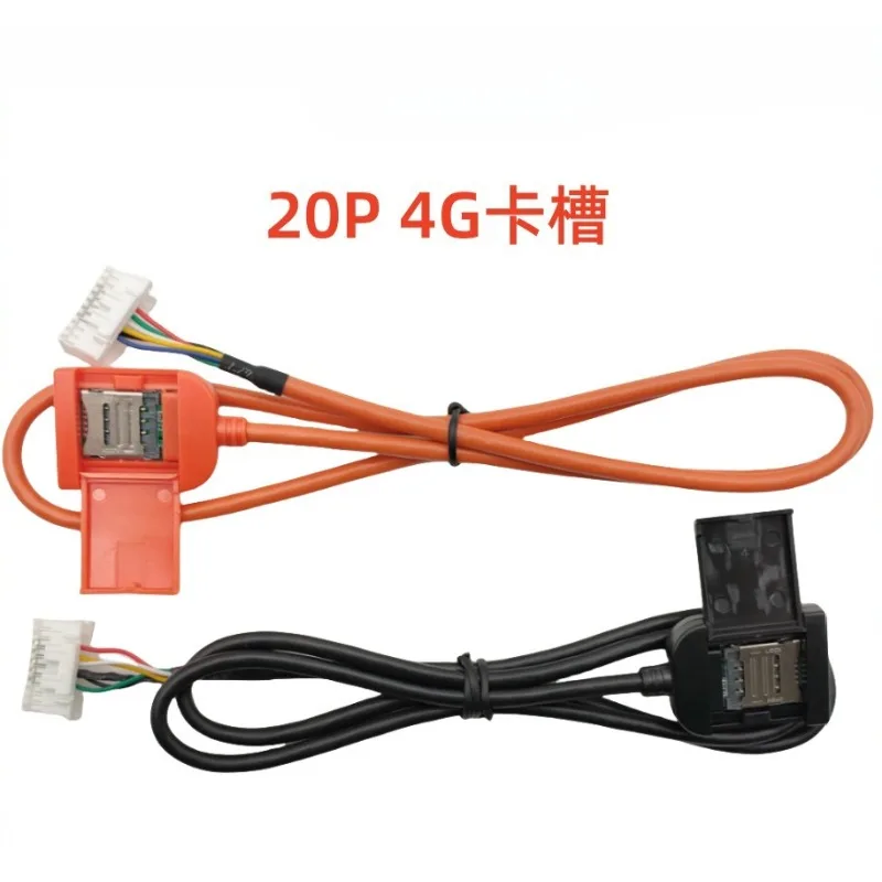 

Cable Frame Sim Card Slot Adapter For Android Radio Multimedia GPS 4G 20pin Connector Car Accsesories Replancement Part Tools