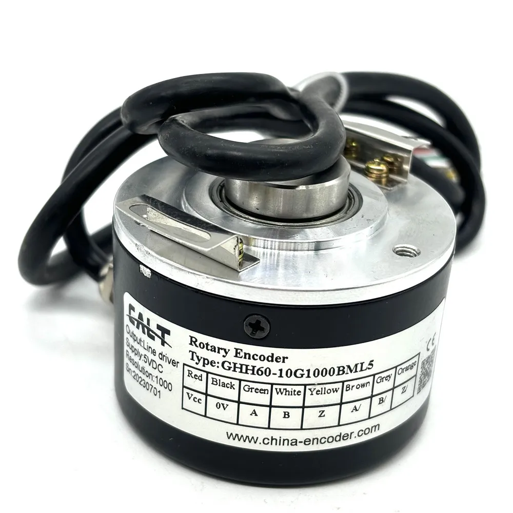 line driver hollow shaft rotary encoder 5V 1000p/r GHH60-10G1000BML5