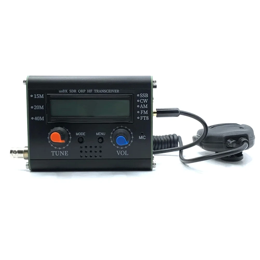 Putikeeg 5W QCX-SSB to SSB 3-Band All Mode HF Transceiver SDRPUTIKEEG QRP with Handheld Microphone for Ham Radio Communications