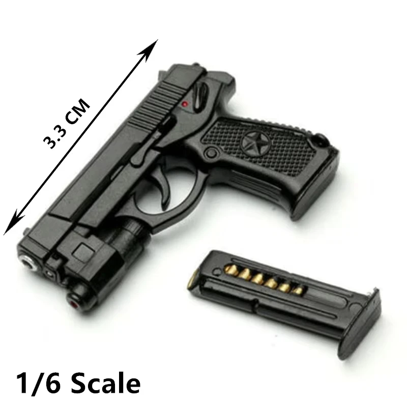 1/6 skala Modell Halbautomatische QSZ92 Pistole Hand Pistole Modell Spielzeug Für 12 "Action Figure Puppe DIY Display Sammeln