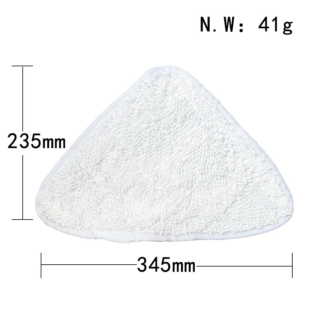 Vileda high-quality ultra-fine fiber steam mop pad, steam cleaner parts triangle replacement cloth accessories