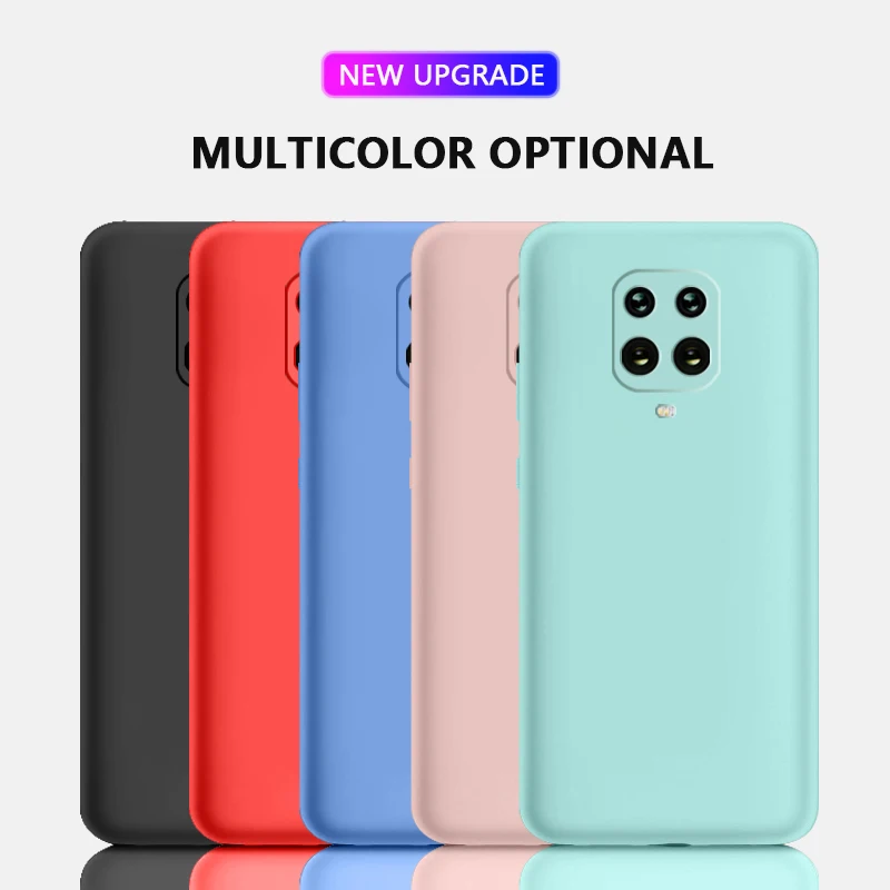 

10pcs Square Liquid Silicone Case For Xiaomi Redmi Note 10 9 Pro 9S 9SE Mi 10T Pro 11 Lite Ultra K40 Pro Coque Slim Soft Cover