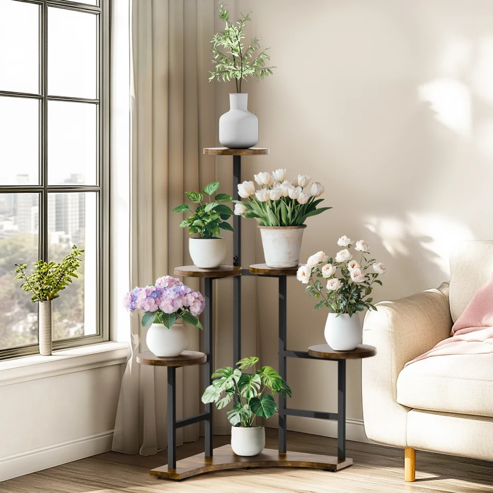 Multi Tier Indoor Corner Plant Stand Rack