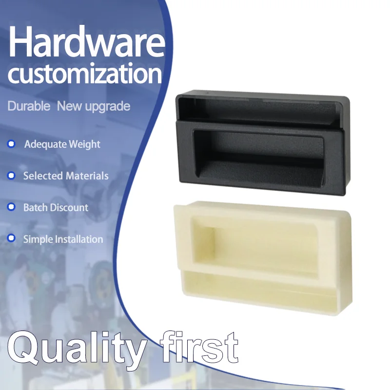 

Plastic Rectangular Embedded Screw Fixed Combination Handle Cabinet Electrical Box Furniture Cabinet