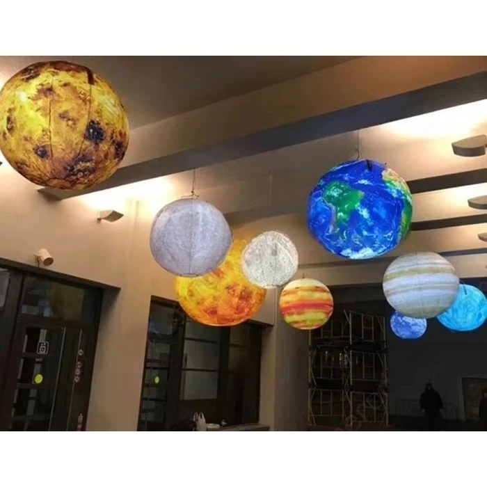 

Воздушный шар «Гигантская планета», свет планеты, подвесная модель планеты для украшения