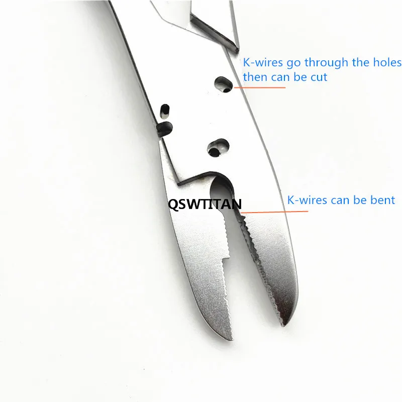 

Pet Orthopedic Multifunctional Wire Cutter Bone Scissors Bending Forceps Kirschner Wire Veterinary Orthopedic Bending Pliers