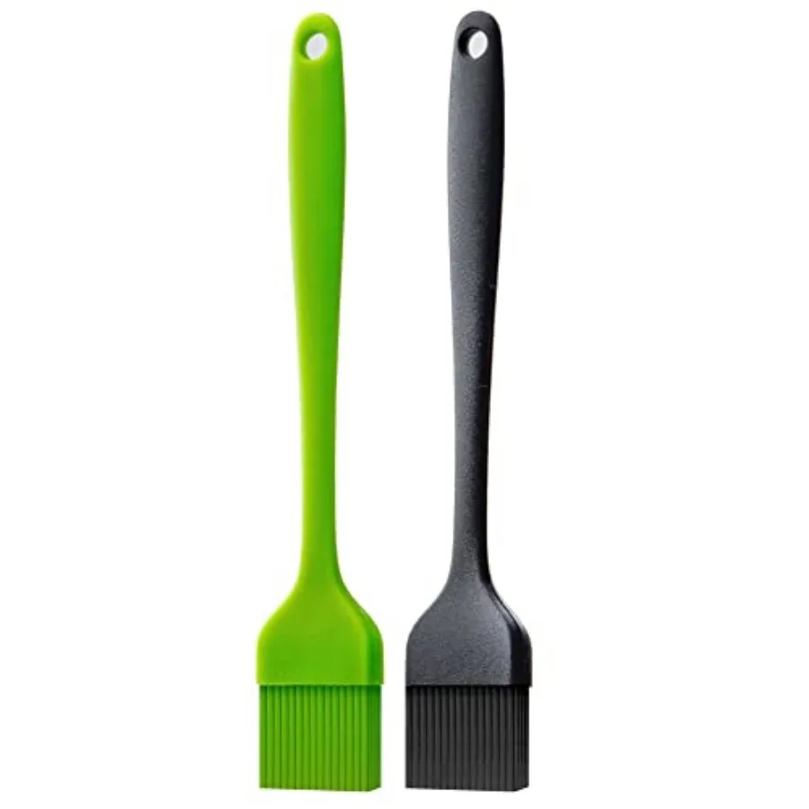 Silicone Basting Pastry Brush for Baking Cooking Bbq Grill Spread Oil Butter Sauce 2 Pack