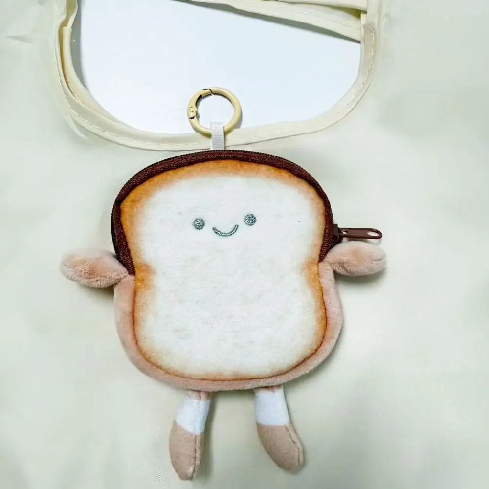 Kawaii faltbare Einkaufstasche, Plüschtier, Nylon, Supermarkt-Aufbewahrungstasche, wiederverwendbare Plüsch-Brot-Puppe, umweltfreundliche Tasche für Herren – Detail 8