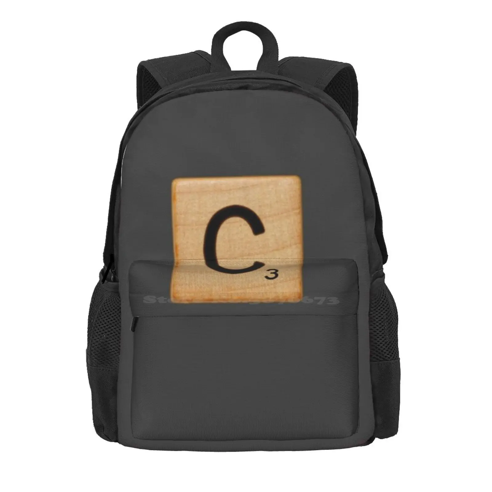 Scrabble Tile Letter C Initial 