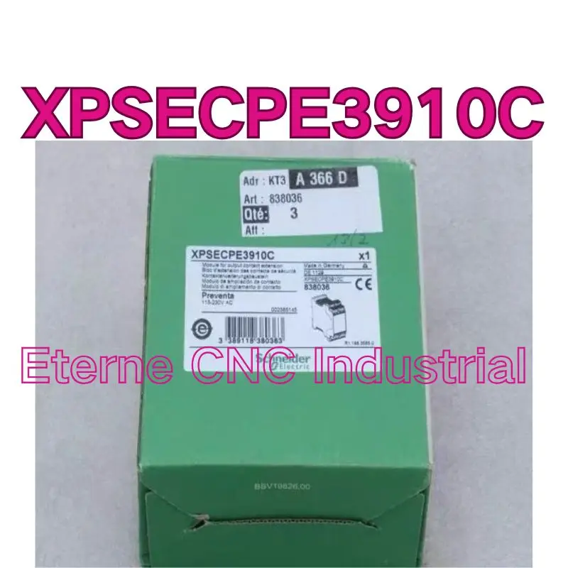 

New XPSECPE3910C safety relay for fast delivery