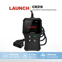 LAUNCH X431 Creader 319 CR319 Auto Code Reader OBDII Scanner Professional Automotive Scanner Obd2 Scanner Diagnostic Tools X431