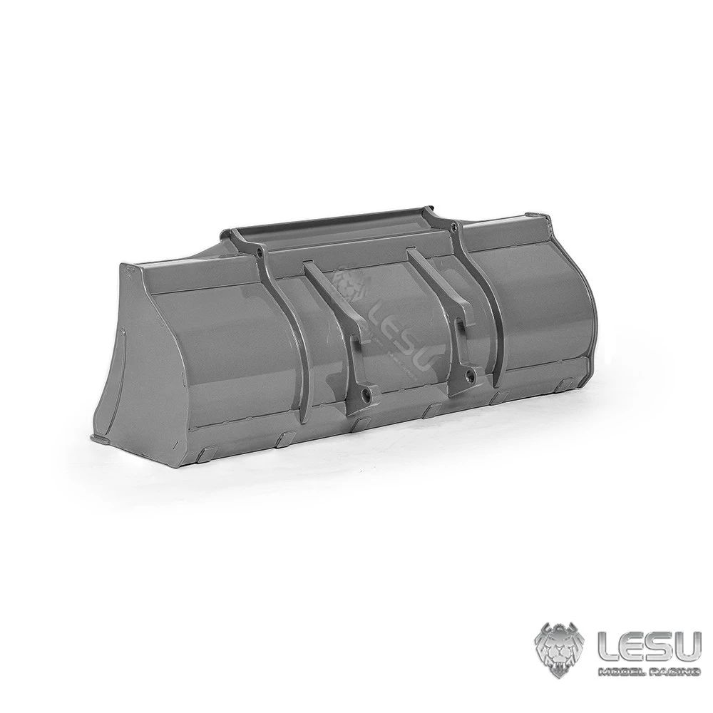 LESU For 1/14 RD-A0015-C MCL8 Loader Adapter Full Metal Original Bucket Model Truck Diy Accessory Toy