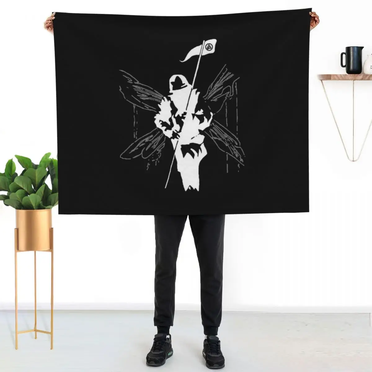 BEST #1 Group Meteora Throw Blanket Large halloween manga Blankets Sofas Of Decoration Multi-Purpose Vintage Blankets