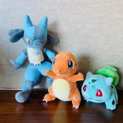 Stuffed Animals Anime Figure Sprigatito Charmander Bulbasaur Riolu Oshawott Alcremie Plush Toy Gifts for Xmas and New Year